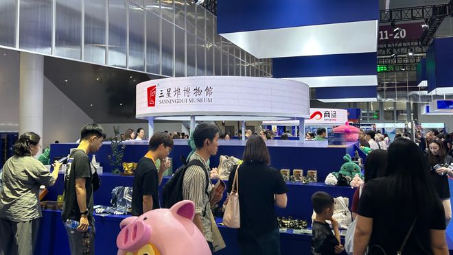 堆文创亮相深圳文博会！火爆！罗江非遗、三星(图8)